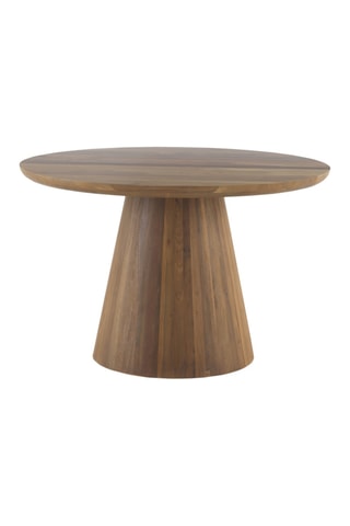 Mesa de comedor de madera de jambul - 120 x 76 x 120 cm