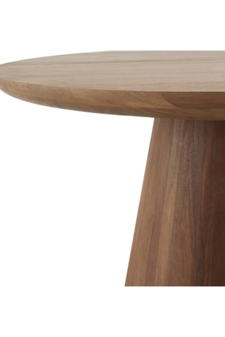 Mesa de comedor de madera de jambul - 120 x 76 x 120 cm