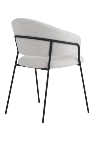 4 sillones - Crudo - Tela de felpa