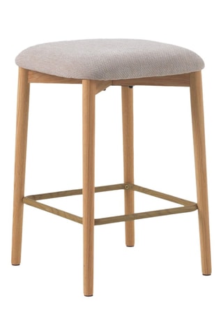 2 taburetes de roble - 44 x 65 x 44 cm