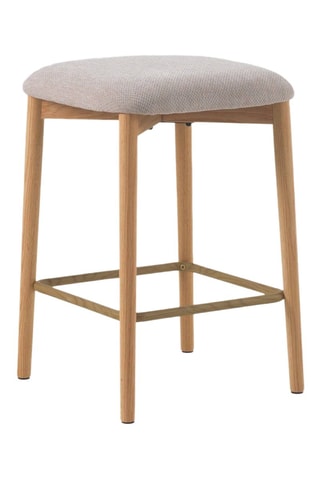 2 taburetes de roble - 44 x 65 x 44 cm