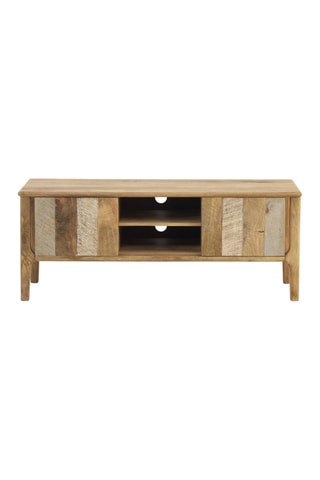 Mueble de TV de madera de mango - 140 x 55 x 40 cm
