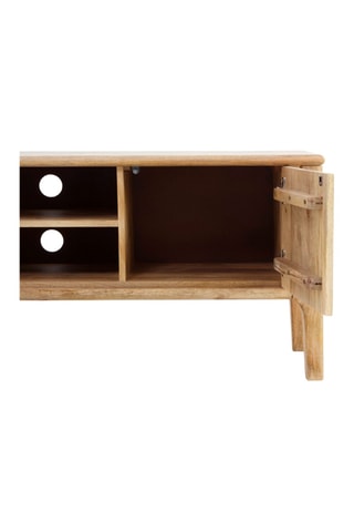 Mueble de TV de madera de mango - 140 x 55 x 40 cm
