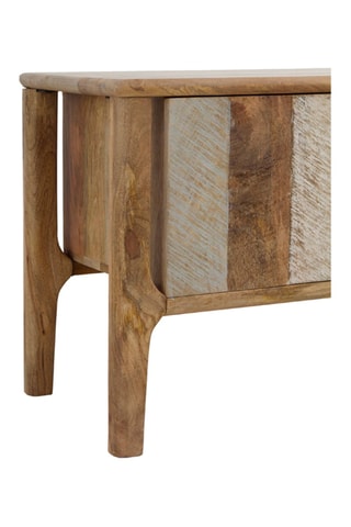Mueble de TV de madera de mango - 140 x 55 x 40 cm