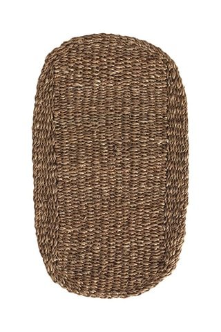 Alfombra - 75 x 45 cm - Marrón