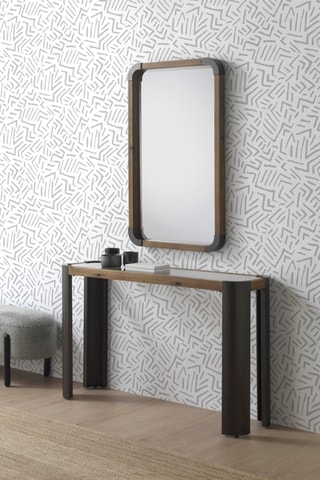 Consola - Natural y bronce