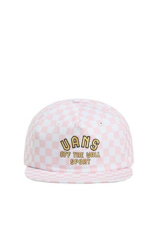 Casquette - Rose poudré et blanc