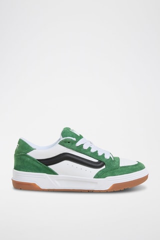 Baskets en cuir Hylane - Blanc et vert