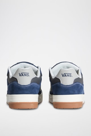 Baskets en cuir Upland - Bleu marine