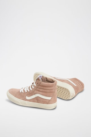 Baskets montantes en nubuck SK8-Hi - Taupe - Vans