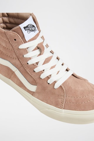 Baskets montantes en nubuck SK8-Hi - Taupe - Vans