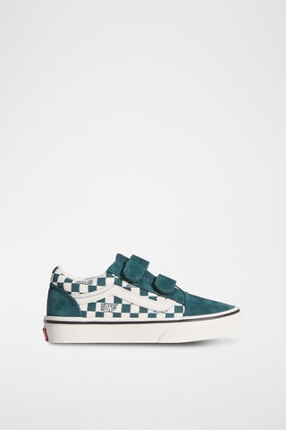 Baskets en nubuck Old Skool V - Vert foncé