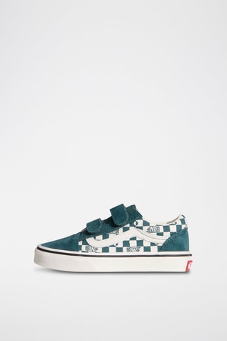 Baskets en nubuck Old Skool V - Vert foncé
