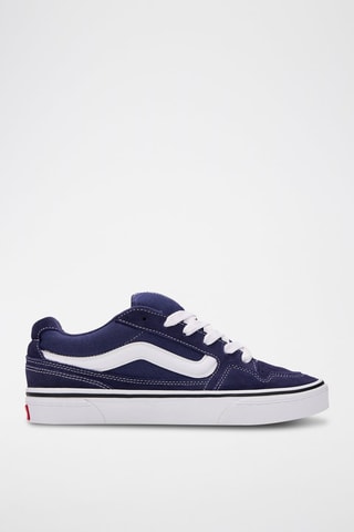 Baskets en nubuck Caldrone - Bleu foncé