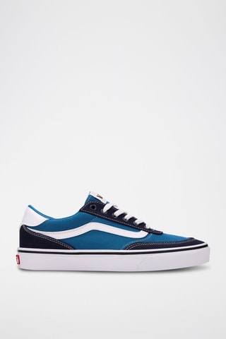 Baskets en cuir Brooklyn LS - Bleu