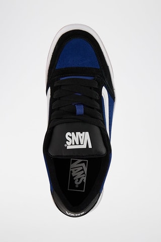 Baskets en nubuck Hylane - Bleu cobalt et noir
