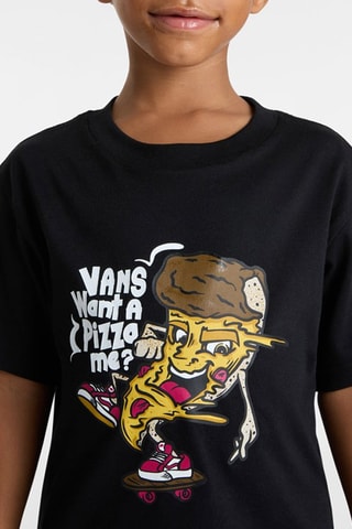 T-shirt Pizza M - Noir - Vans