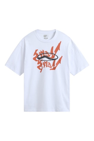 T-shirt loose - Blanc - Vans