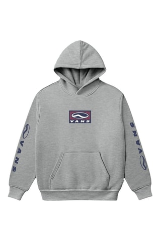 Sweat à capuche - Gris chiné