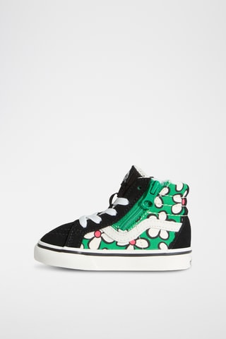 Baskets montantes en nubuck SK8-Hi Reissue - Noir et vert