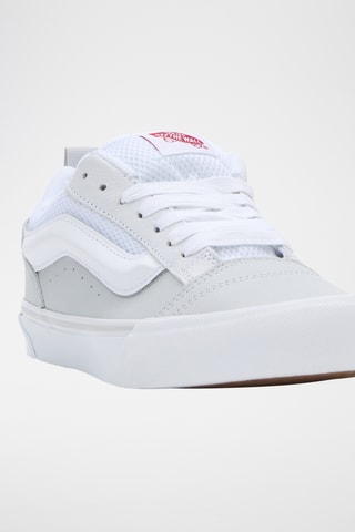 Baskets en nubuck Knu Skool - Gris clair et blanc