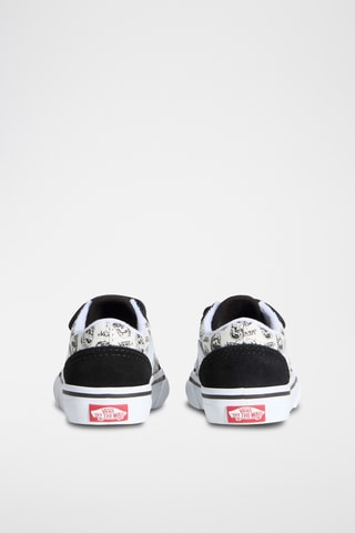Baskets en nubuck Old Skool V - Noir et blanc