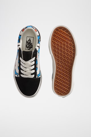 Baskets en nubuck Old Skool - Noir et blanc