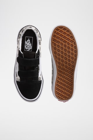 Baskets en nubuck Old Skool V - Noir et blanc