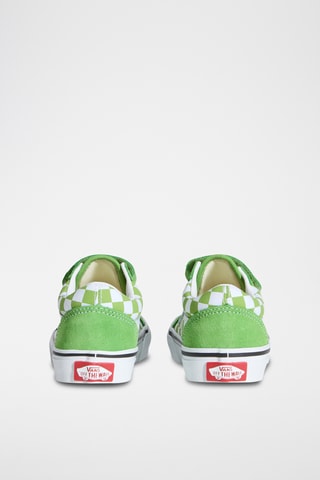 Baskets en nubuck Old Skool V - Vert et blanc