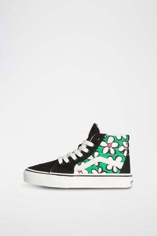 Baskets montantes SK8-Hi - Noir et vert