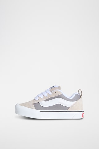 Baskets en nubuck Knu Skool - Gris et beige