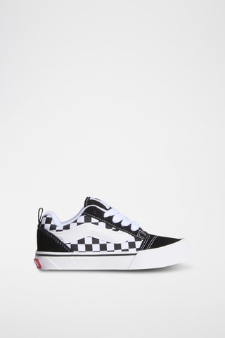 Baskets en nubuck Knu Skool - Noir et blanc