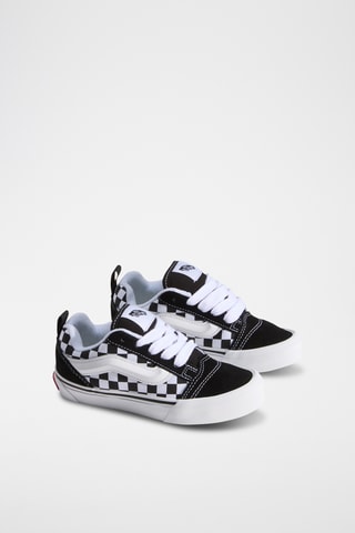 Baskets en nubuck Knu Skool - Noir et blanc