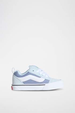 Baskets en nubuck Knu Skool - Ciel et bleu marine