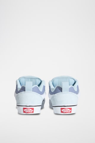 Baskets en nubuck Knu Skool - Ciel et bleu marine