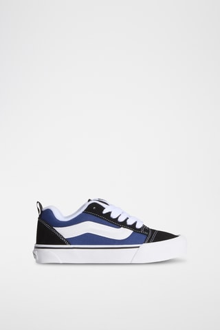 Baskets en cuir Knu Skool - Bleu marine