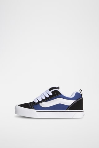 Baskets en cuir Knu Skool - Bleu marine