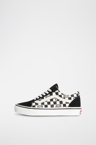 Baskets en cuir Old Skool - Noir