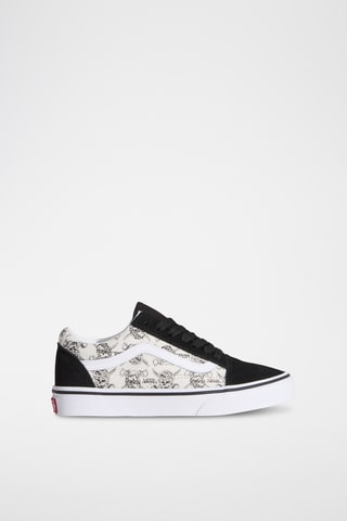 Baskets en cuir Old Skool - Noir