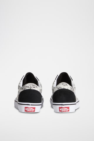 Baskets en cuir Old Skool - Noir