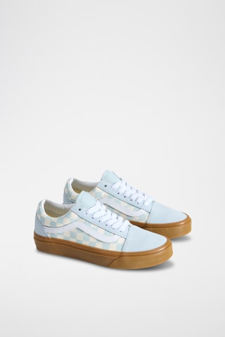 Baskets en cuir Old Skool - Ciel