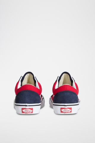 Baskets en nubuck Old Skool - Bleu foncé