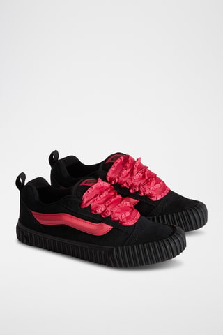 Baskets en nubuck Knu Skool - Noir
