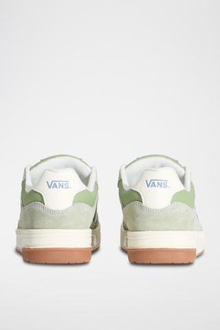 Baskets en nubuck Upland - Vert d’eau