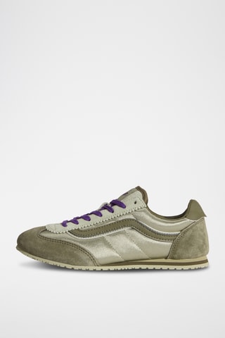 Baskets en nubuck Super Lowpro - Vert foncé