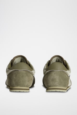 Baskets en nubuck Super Lowpro - Vert foncé