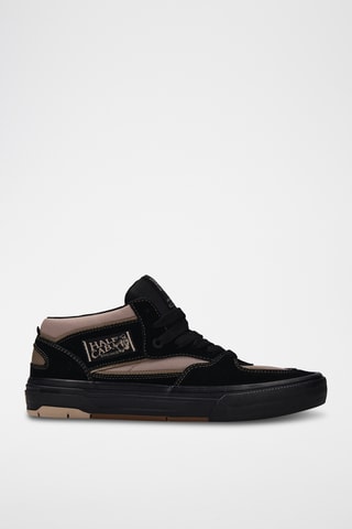Baskets en nubuck Skate Half Cab Wafflecup - Noir