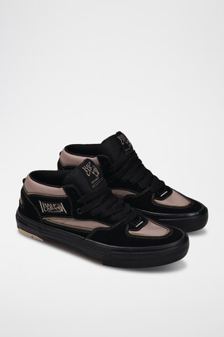Baskets en nubuck Skate Half Cab Wafflecup - Noir