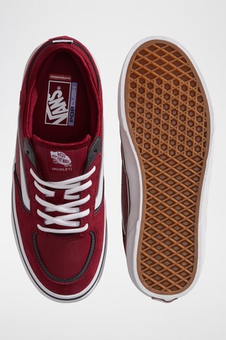 Baskets en nubuck Skate Rowley - Bordeaux