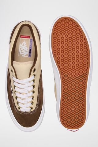 Baskets en cuir Skate Era Stub - Marron